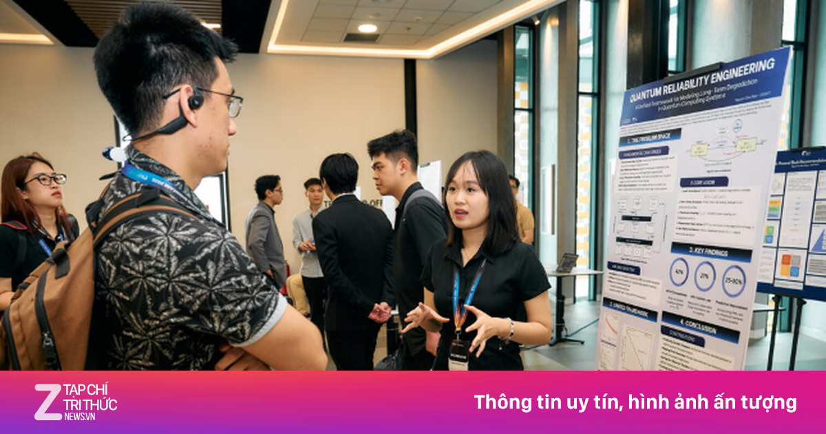 Nữ sinh BUV nghiên cứu ‘bài toán khó’ trong máy tính lượng tử