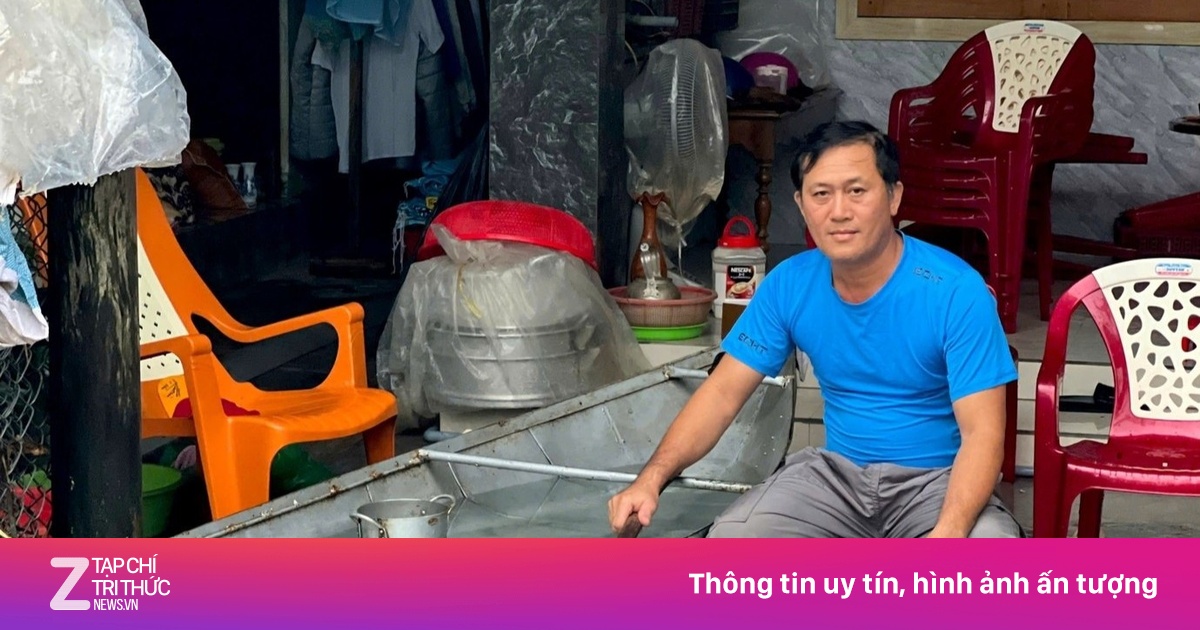 Chuyện 'người hùng' cứu cả chục người ở Hoà Thịnh bằng chiếc ghe nhỏ