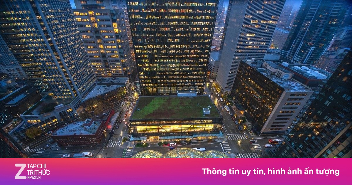 Bên trong khu nhà 7 tầng cho người vô gia cư ở trụ sở Amazon - Công ...