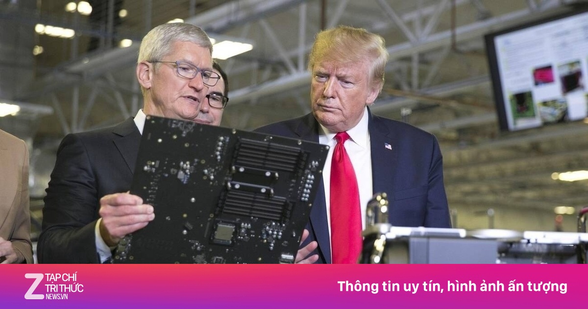 Ông Trump nói thẳng: 'Tôi không muốn Apple sản xuất ở Ấn Độ'