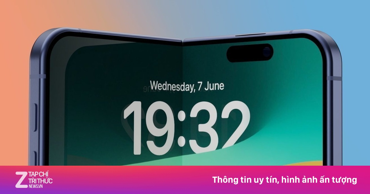 Rò rỉ về màn hình của iPhone gập