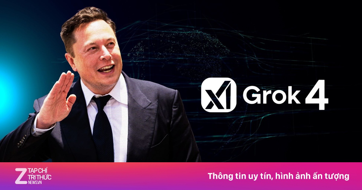 Elon Musk công bố 'AI thông minh nhất thế giới'