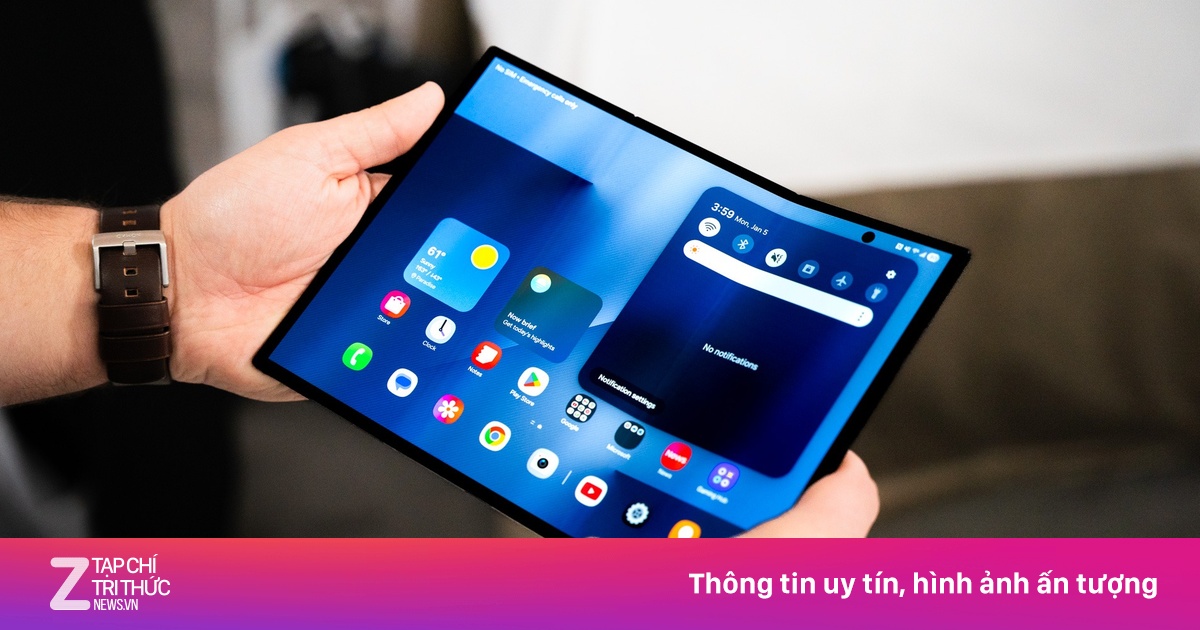 Samsung sắp hiện thực hóa màn hình không nếp gấp