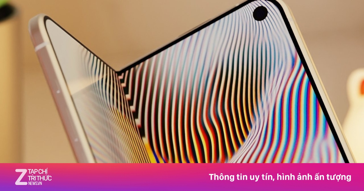 Màn hình hoàn hảo của iPhone gập lộ diện