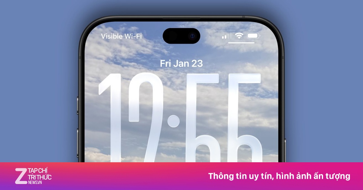 iPhone 18 Pro: Dynamic Island thu nhỏ 35%, chưa biến mất hoàn toàn