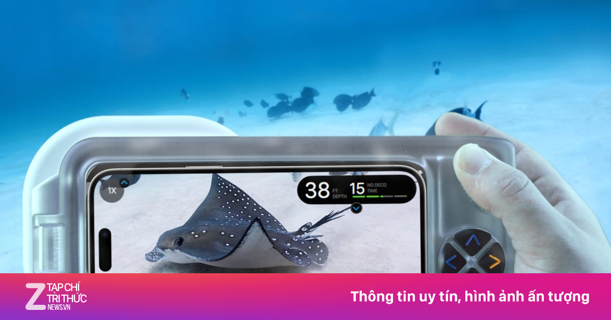 iPhone sắp có tính năng chụp ảnh dưới nước không cần phụ kiện