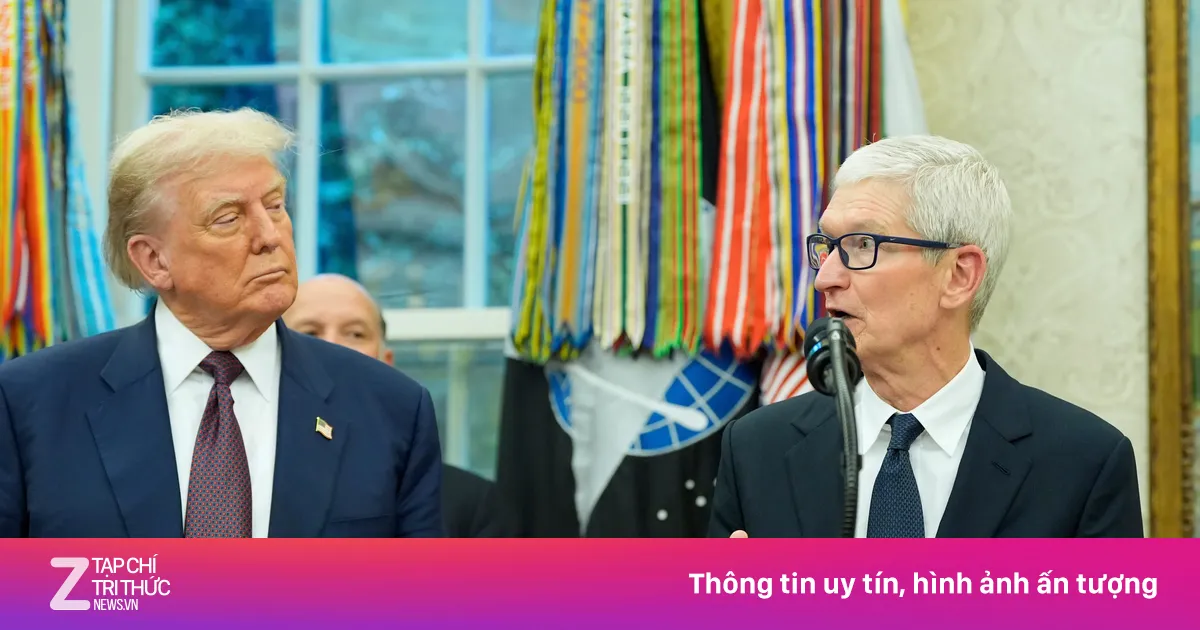 Apple đẩy ông Trump vào thế khó