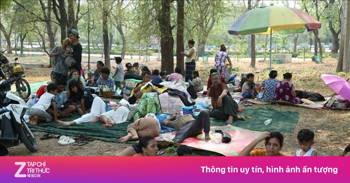 Động đất tại Myanmar: Hơn 1.600 người đã thiệt mạng