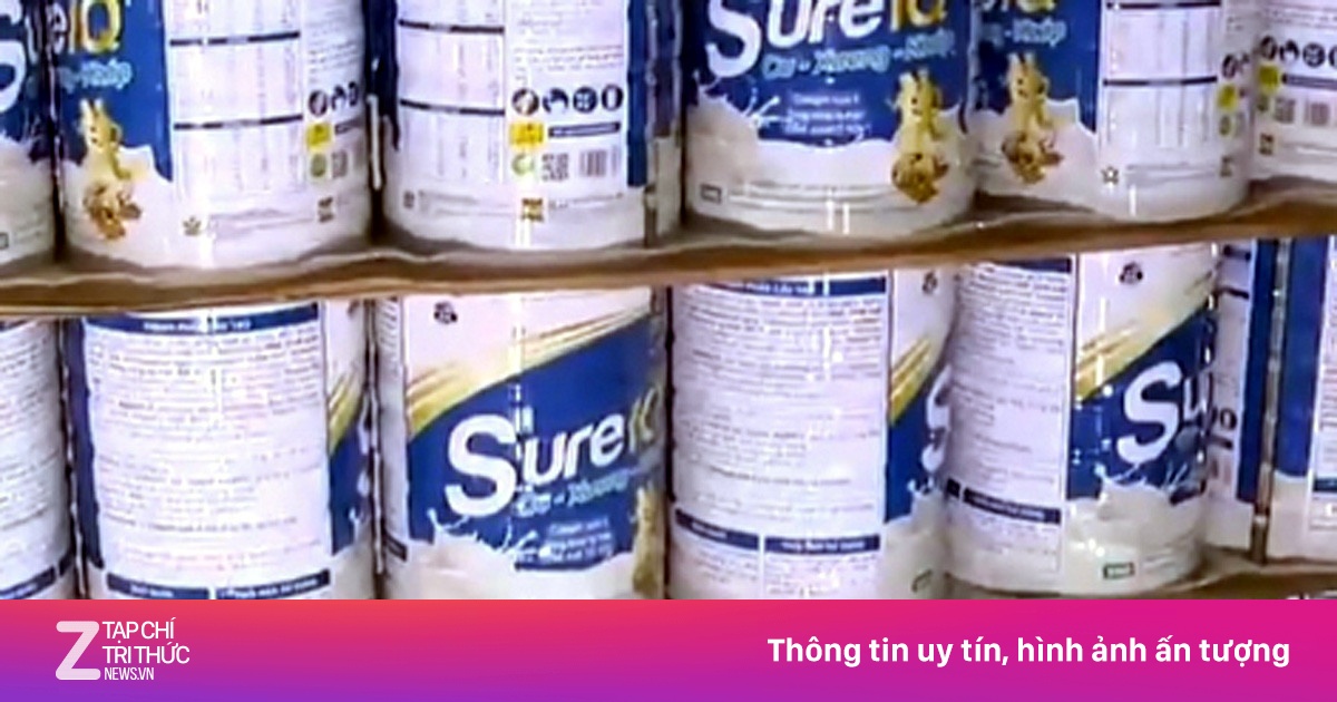 Hé lộ quy trình hoạt động đường dây sản xuất 573 nhãn hiệu sữa bột giả