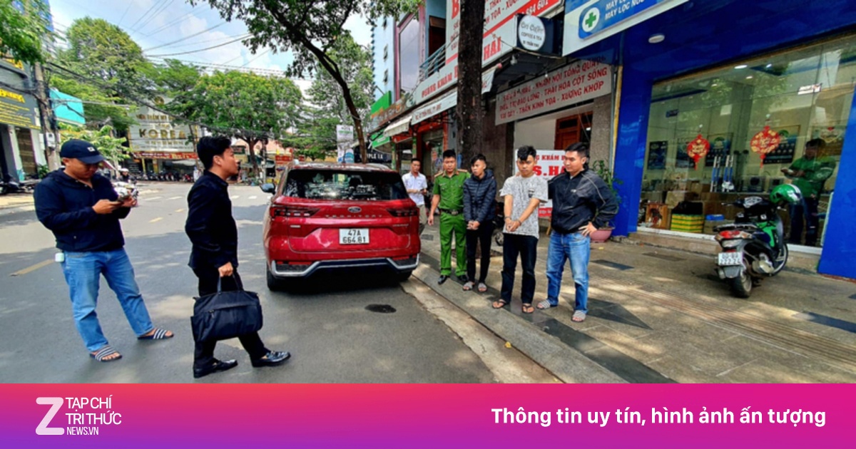 Khóa tay nhóm 'đạo chích' chuyên đột nhập lấy tài sản trên ôtô