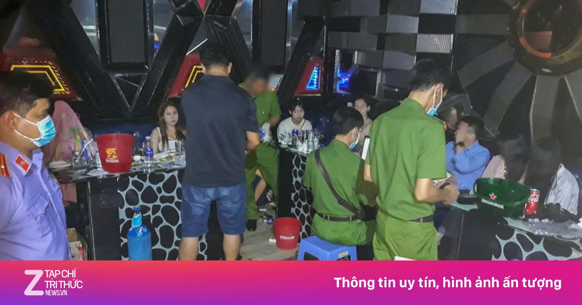 Đột kích karaoke Olala, phát hiện 19 nam nữ dương tính với ma túy