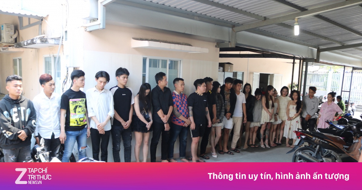 25 nam nữ dương tính với ma túy tại tiệc sinh nhật