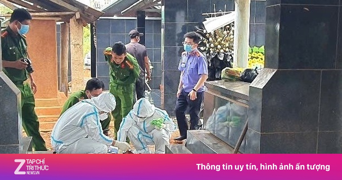 Khai quật bào thai để điều tra vụ bé gái 13 tuổi bị hiếp dâm