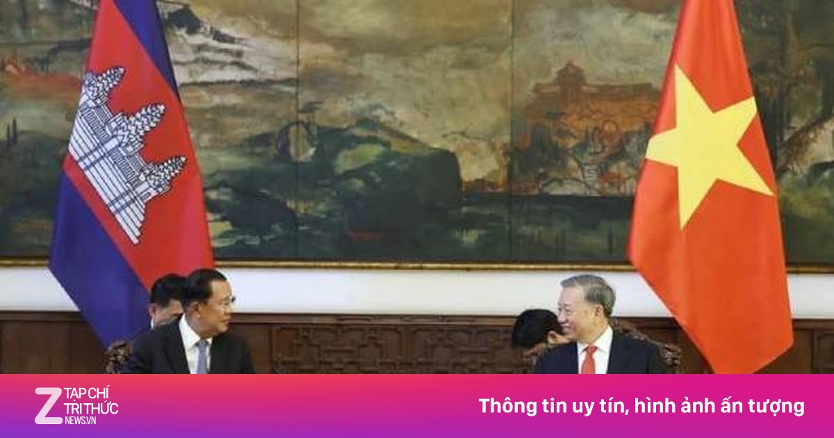 Tổng Bí thư Tô Lâm hội kiến với Chủ tịch Đảng Nhân dân Campuchia