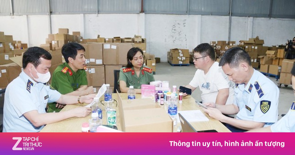 Hơn 200.000 sản phẩm thực phẩm bảo vệ sức khỏe không có hóa đơn