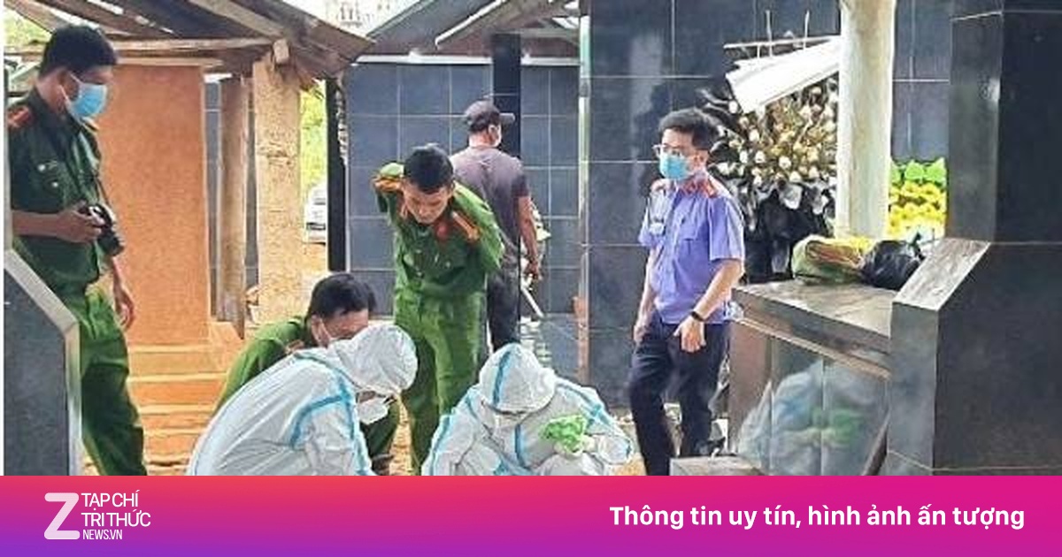 Khai quật bào thai để điều tra vụ bé gái 13 tuổi bị hiếp dâm