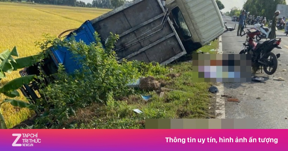 Tạm giữ hình sự tài xế xe rác đâm tử vong 4 người đi xe máy