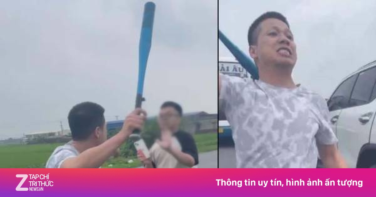 Khởi tố tài xế xe bán tải dùng gậy bóng chày đánh người ở Thái Bình