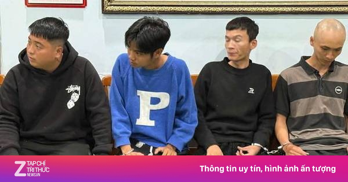 Công an Lâm Đồng tiếp nhận 4 nghi phạm gây ra vụ chém người ở Đà Lạt