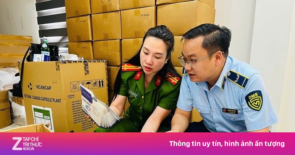 Công an Hà Nội thu hơn 100 tấn thực phẩm chức năng, thiết bị y tế giả