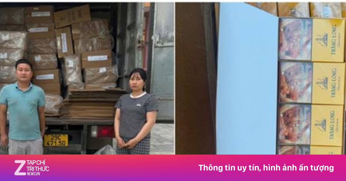 Bắt giám đốc buôn bán hơn 55.000 bao thuốc lá Thăng Long giả