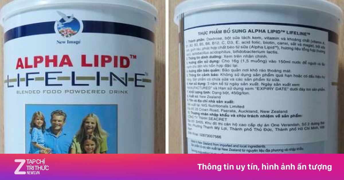 Bị xử phạt 30 triệu đồng vì bán sản phẩm Alpha Lipid Lifeline