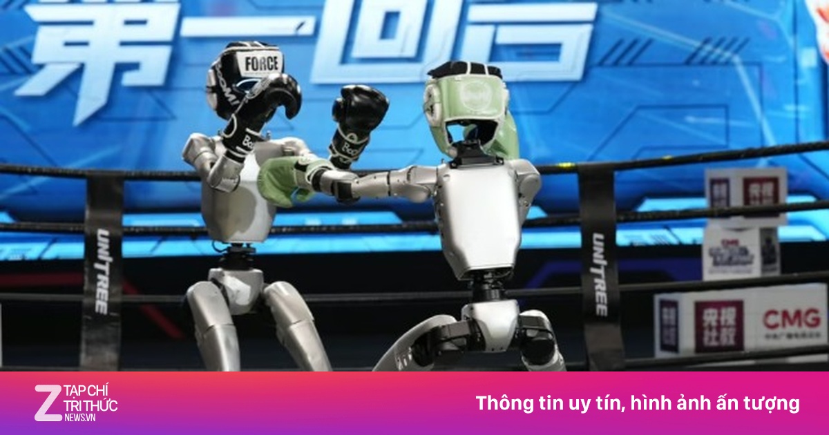 Bí mật đằng sau các trận đấu võ gay cấn của robot Trung Quốc