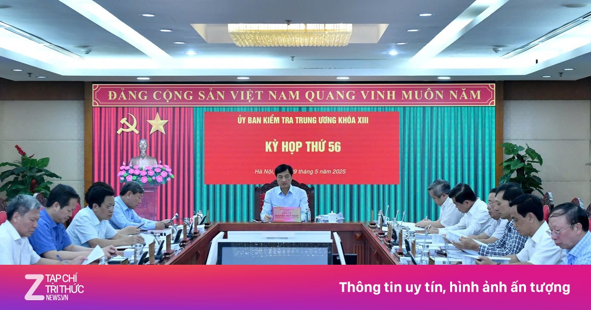 Thông cáo báo chí Kỳ họp thứ 56 của Ủy ban Kiểm tra Trung ương