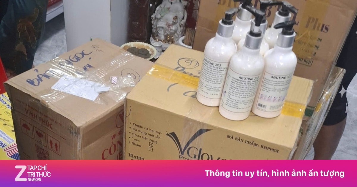 Tạm giữ 25 tấn hóa chất và 1.000 sản phẩm mỹ phẩm không rõ nguồn gốc
