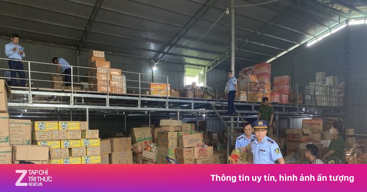 Phát hiện gần 35.000 sản phẩm nhập lậu, nhiều loại đã thối rữa