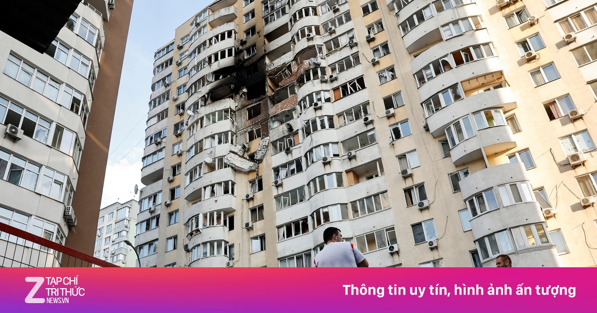 Nga tấn công dữ dội bằng tên lửa và UAV vào Kyiv
