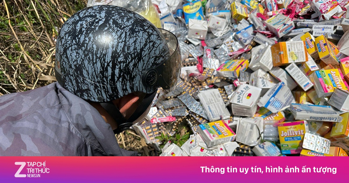 Làm rõ nguồn gốc thực phẩm chức năng đổ đống ven đường