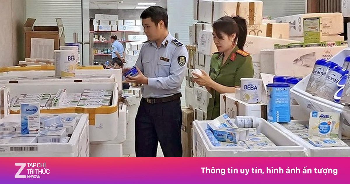 Phát hiện kho sữa, mỹ phẩm lớn tại phố Bạch Mai nghi nhập lậu