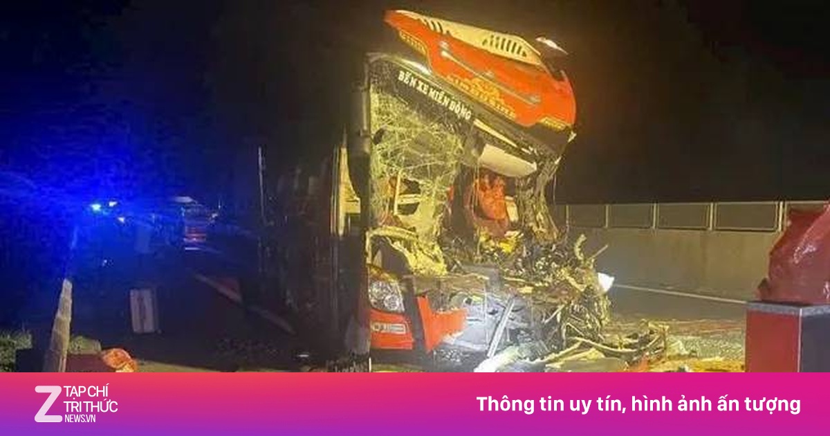 Tạm giữ hình sự tài xế xe container trong vụ tai nạn trên cao tốc