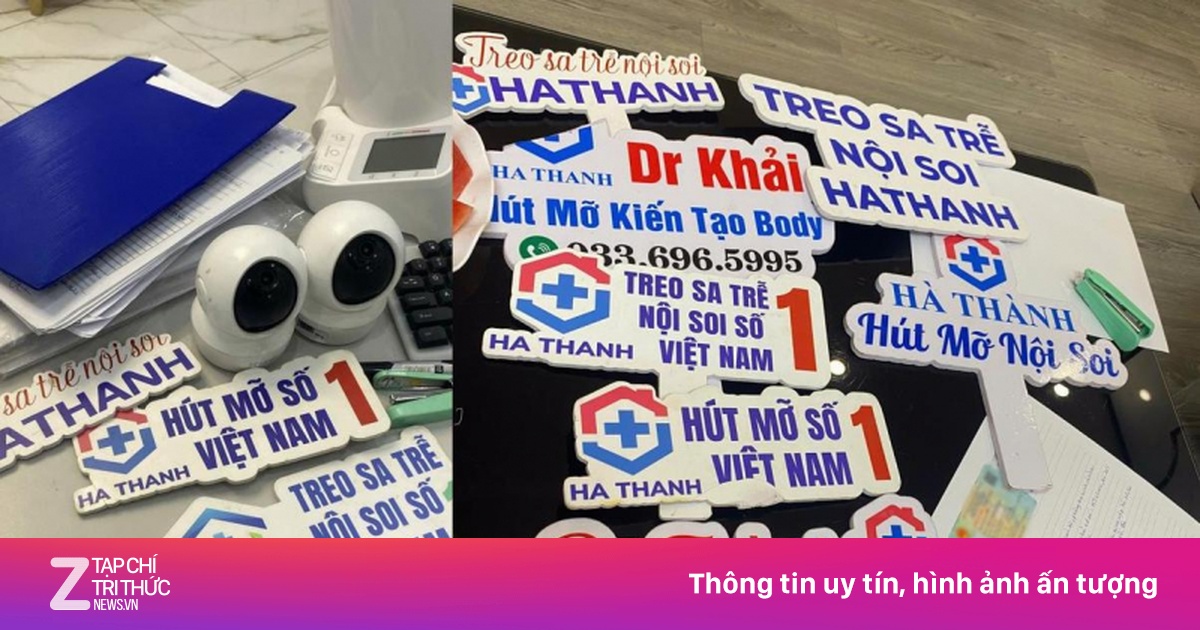 Phát hiện, xử lý cơ sở thẩm mỹ không phép mạo danh Bệnh viện Hà Thành