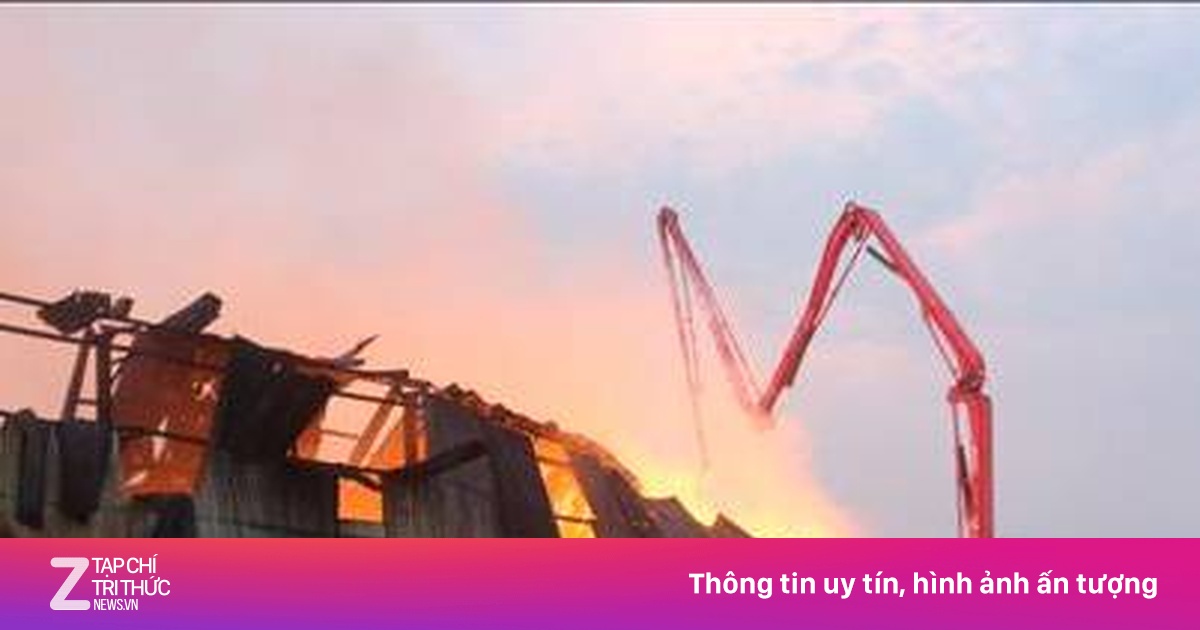 Khởi tố vụ án để điều tra vụ cháy lớn ở Hưng Yên