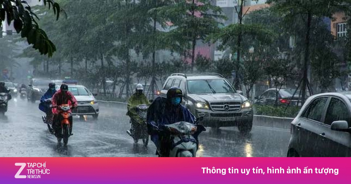 Miền Bắc bước vào đỉnh điểm mưa lớn