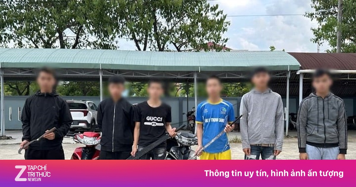 Tạm giữ nhóm côn đồ dùng hung khí đánh trọng thương nam thiếu niên