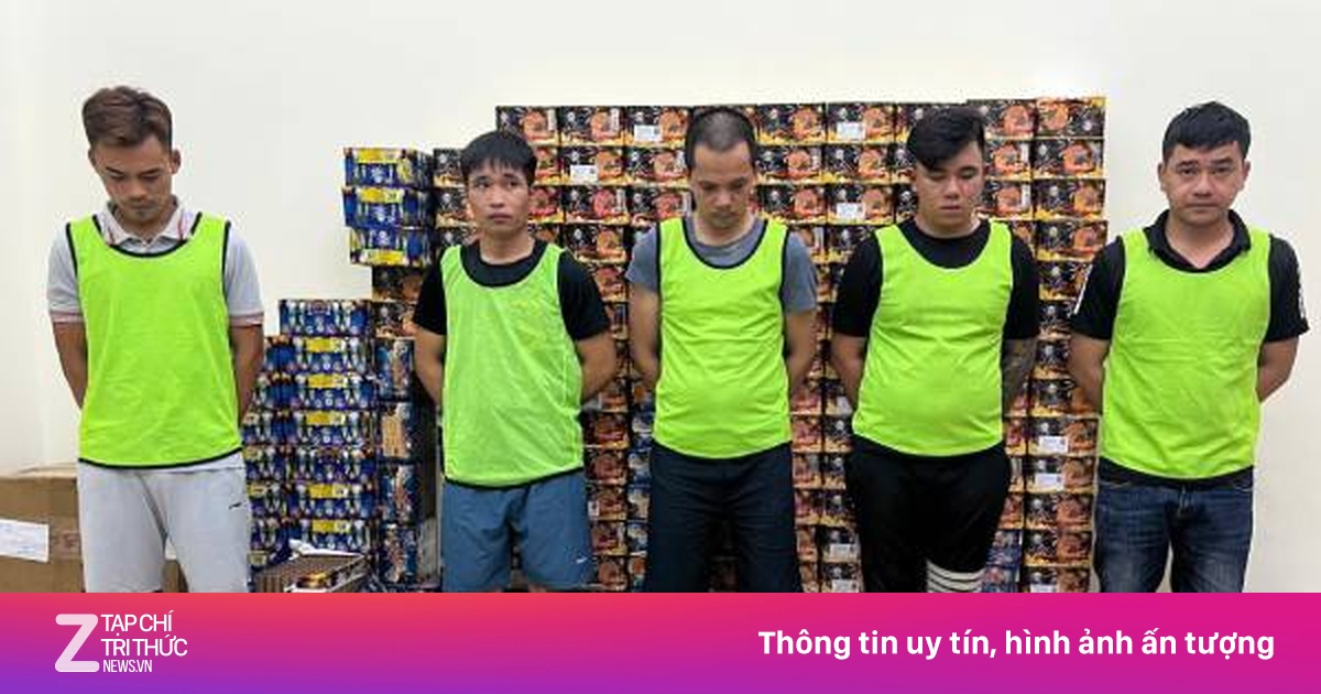Triệt phá đường dây sản xuất, tiêu thụ gần 1 tấn pháo nổ liên tỉnh