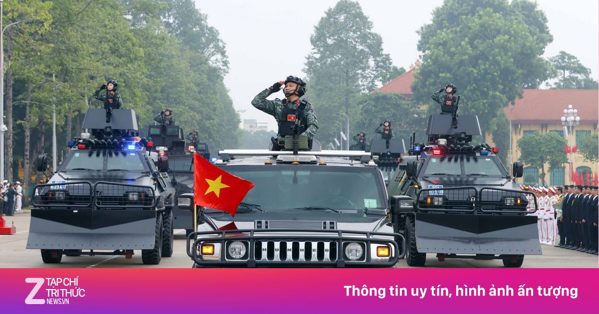 Bộ Công an xuất quân bảo vệ Lễ kỷ niệm A80