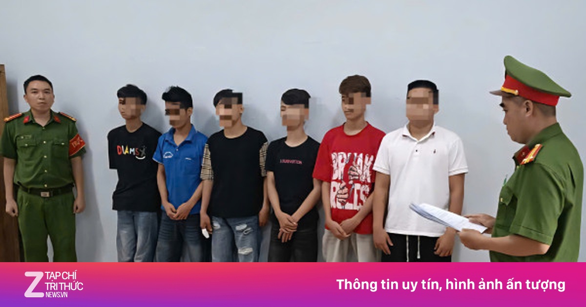 Tạm giam 6 đối tượng vô cớ tấn công người đi đường ở Đà Nẵng