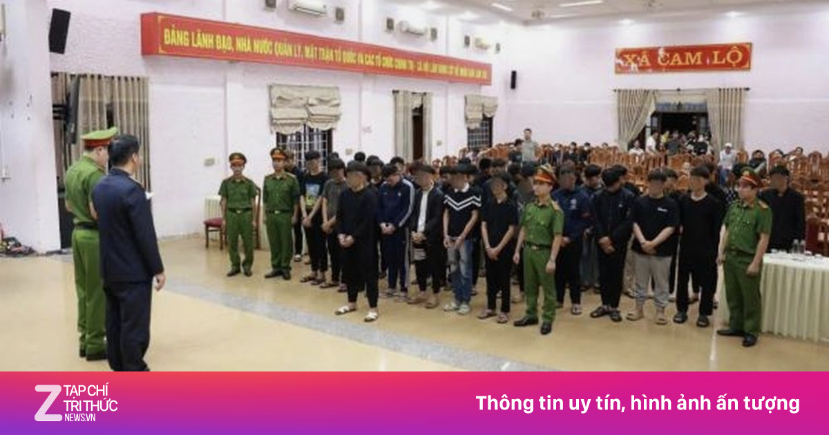 Dùng vỏ chai bia ẩu đả gây thương tích, 38 đối tượng bị khởi tố