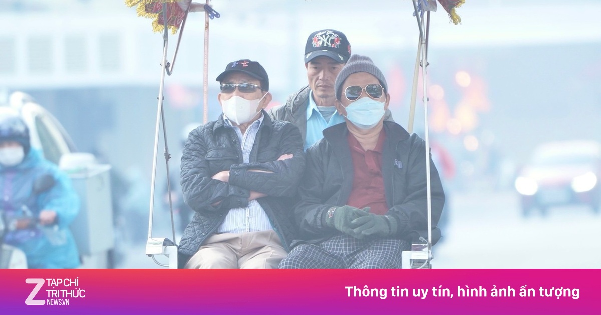 Chất lượng không khí Hà Nội lên ngưỡng xấu