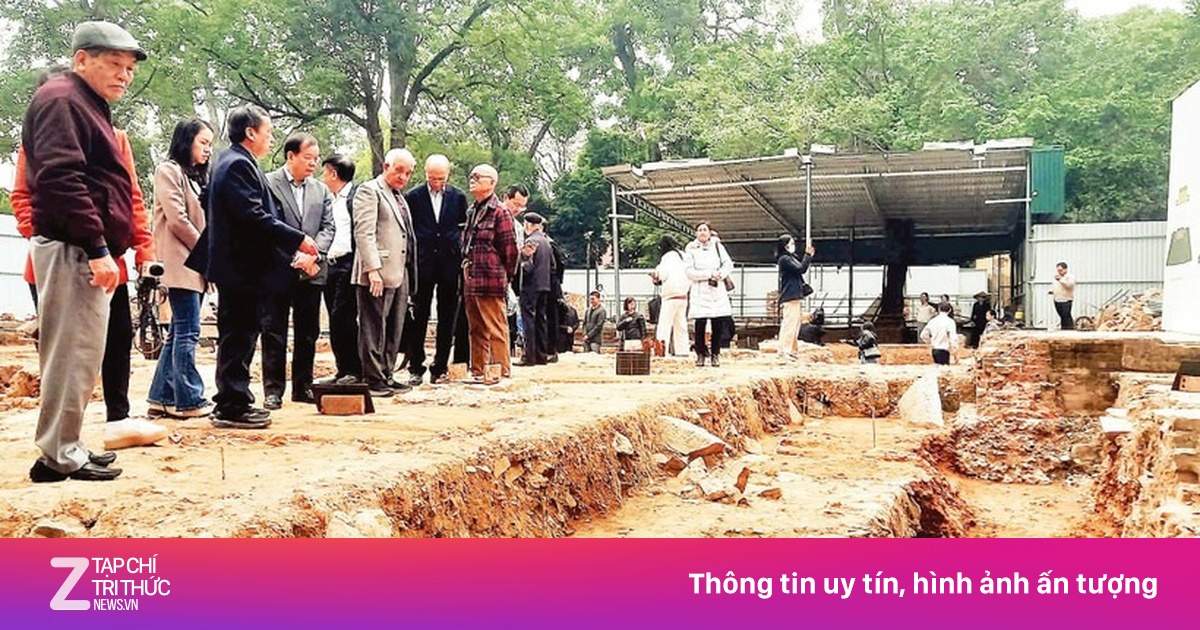 Khai quật khảo cổ tiết lộ bí ẩn trong lòng đất về Hoàng thành