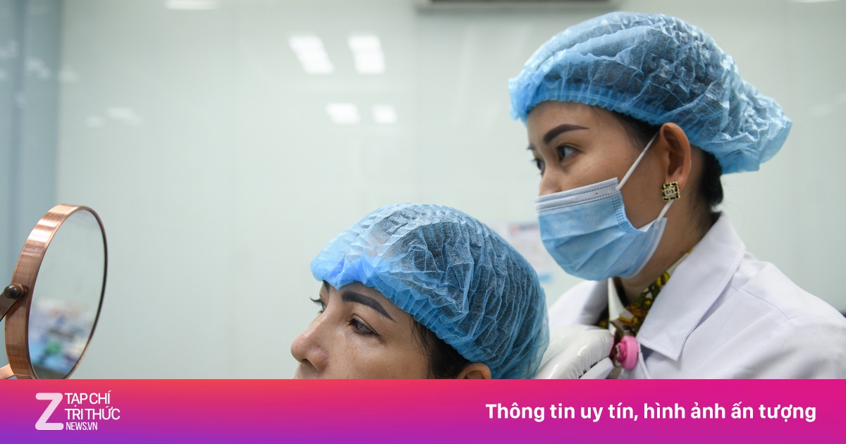 Cảnh quen thuộc ở khoa đẹp nhất Bệnh viện Da liễu TP.HCM