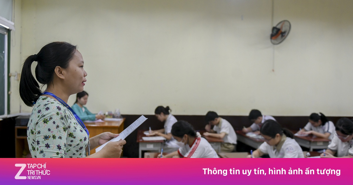 Giám thị coi thi lớp 10 bước hụt chân phải nhập viện cấp cứu