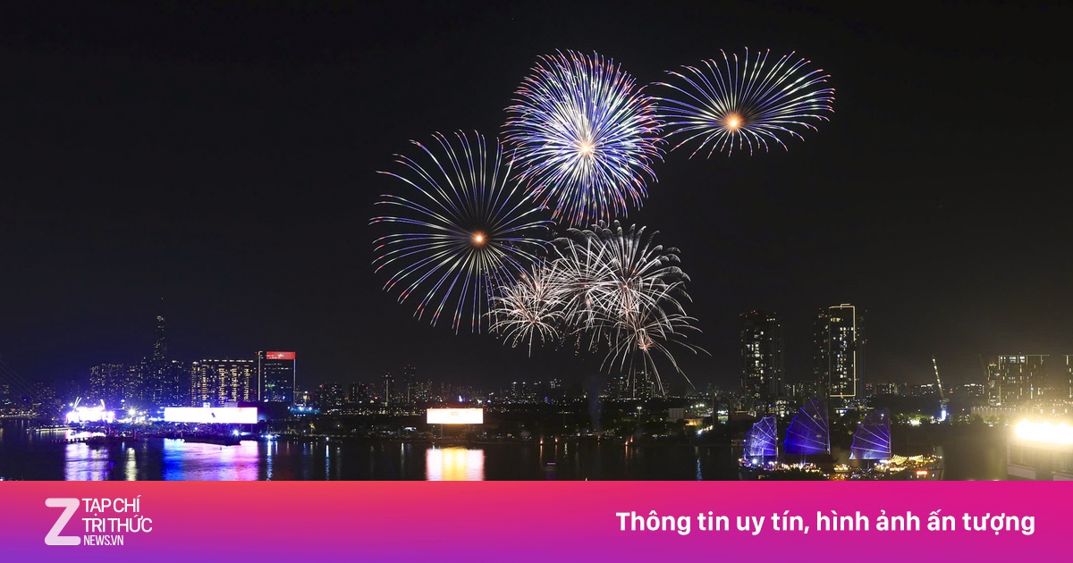 TP.HCM bắn pháo hoa ở 17 điểm đón Tết 2026