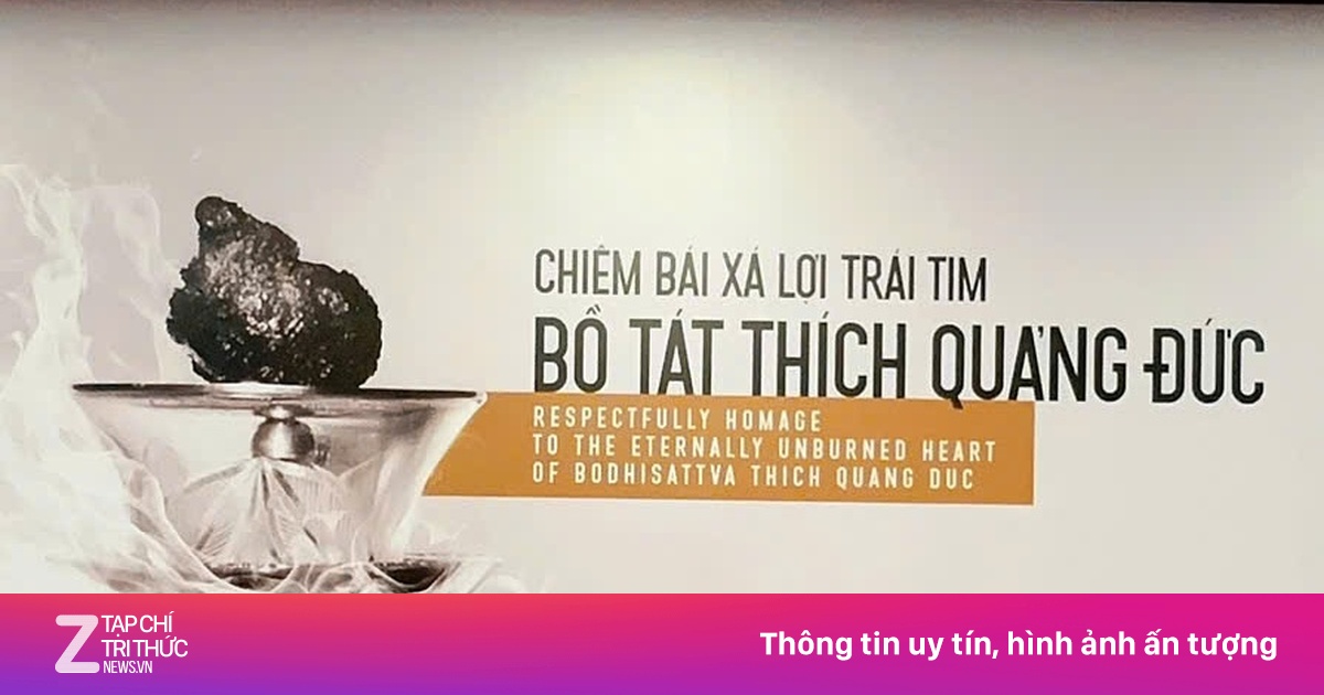 Tạm hoãn việc chiêm bái Xá lợi Trái tim Bồ tát Thích Quảng Đức hôm 3/5