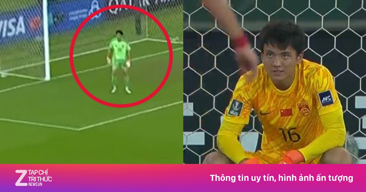 Hình ảnh đối lập của thủ môn U23 Nhật Bản, Trung Quốc ở trận chung kết