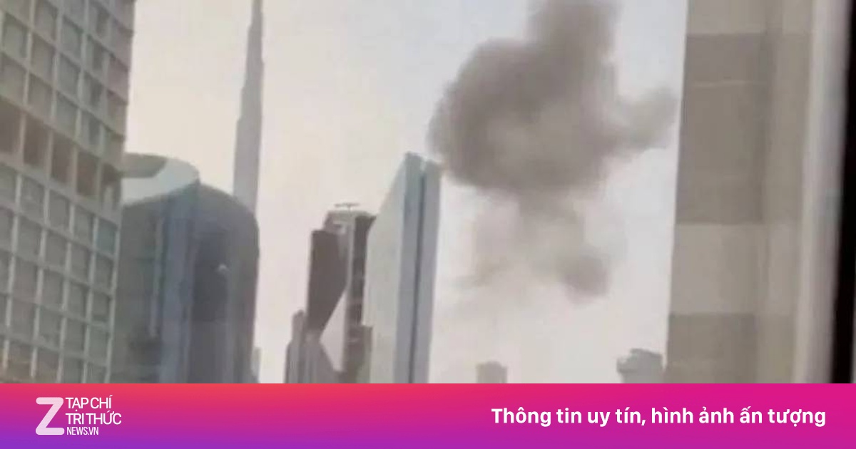 Trung tâm tài chính Dubai chìm trong khói đen dày đặc sau vụ cháy